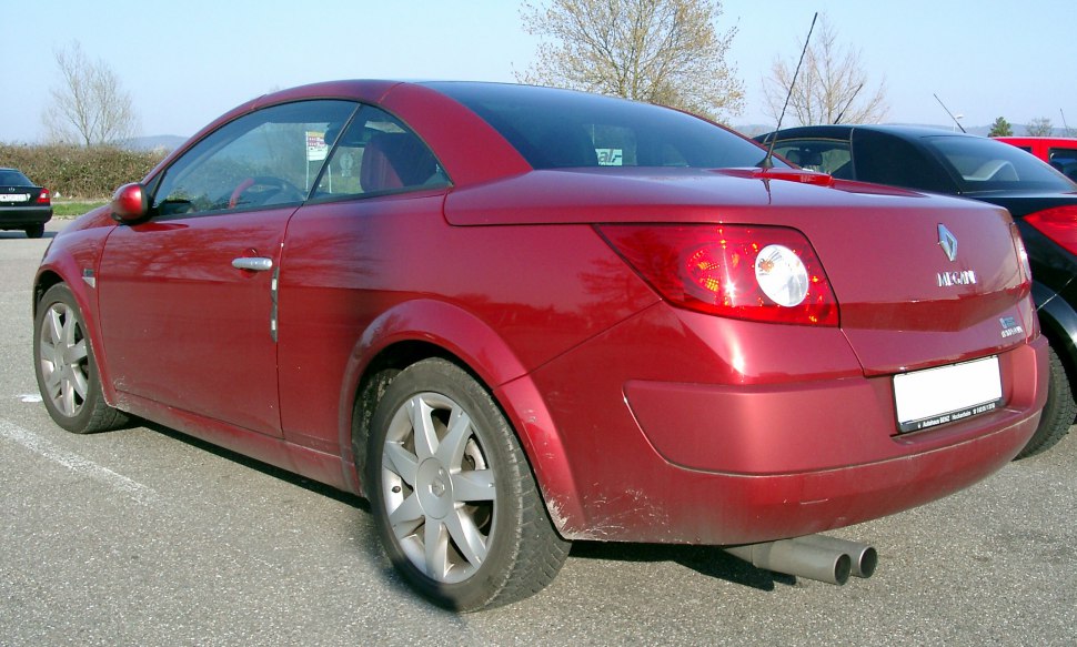 Renault megane ii cc